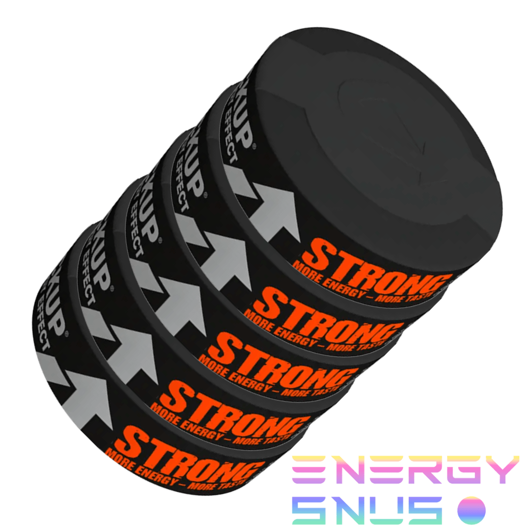KickUp Strong Portion Nicotine Free Snus 5pack
