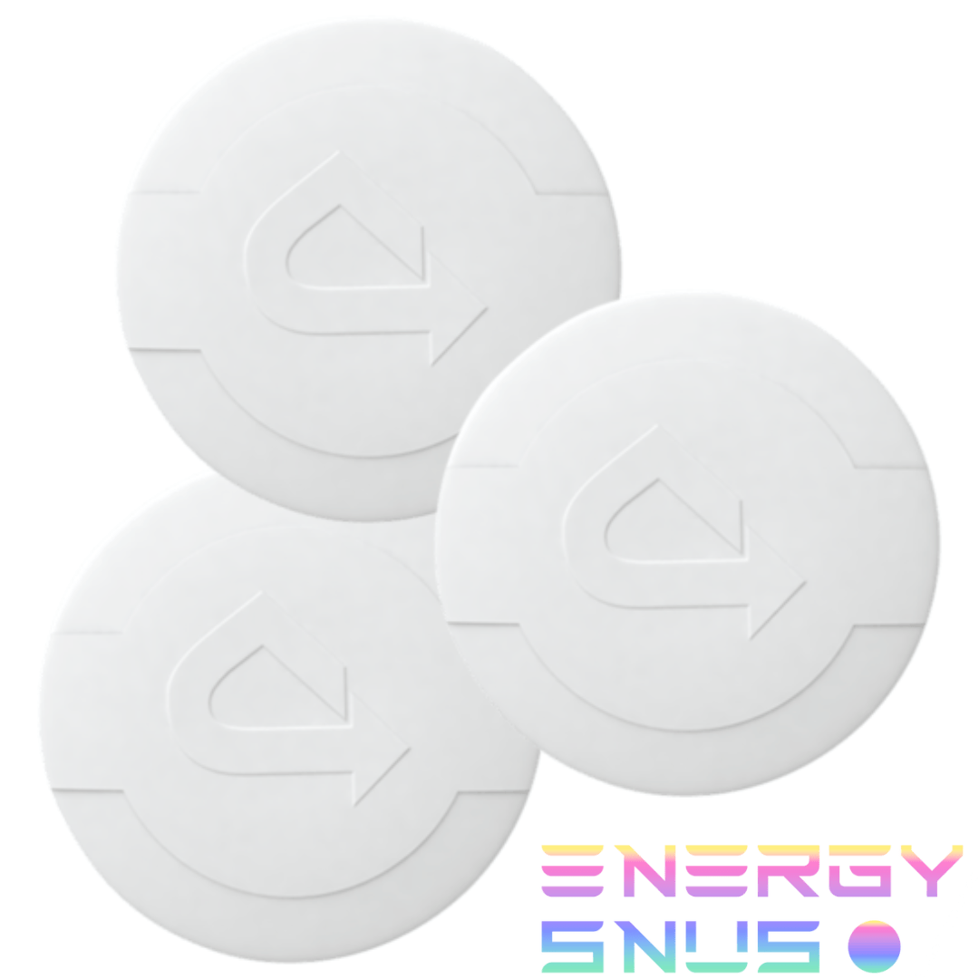 Kickup Real White Original Triple Pack