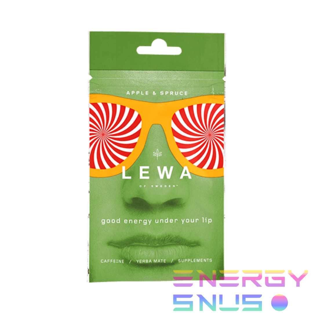 LEWA Apple & Spruce Pine Nicotine Free Portion Bag