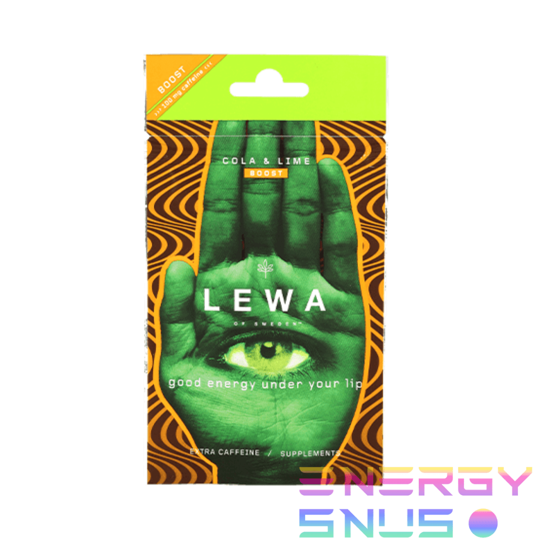 LEWA Cola & Lime BOOST Nicotine Free Portion Bag
