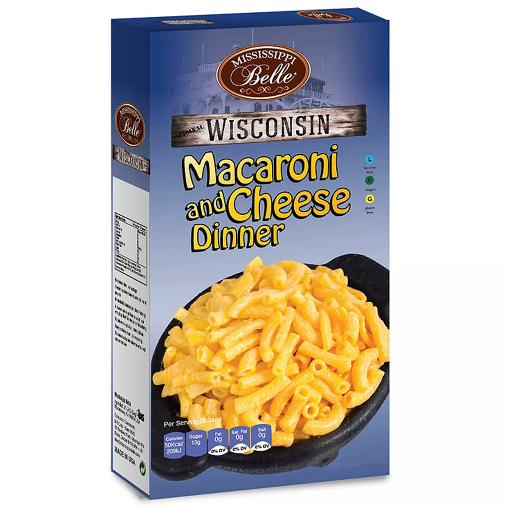 MISSISSIPPI MACARONI AND CHEESE, 206g