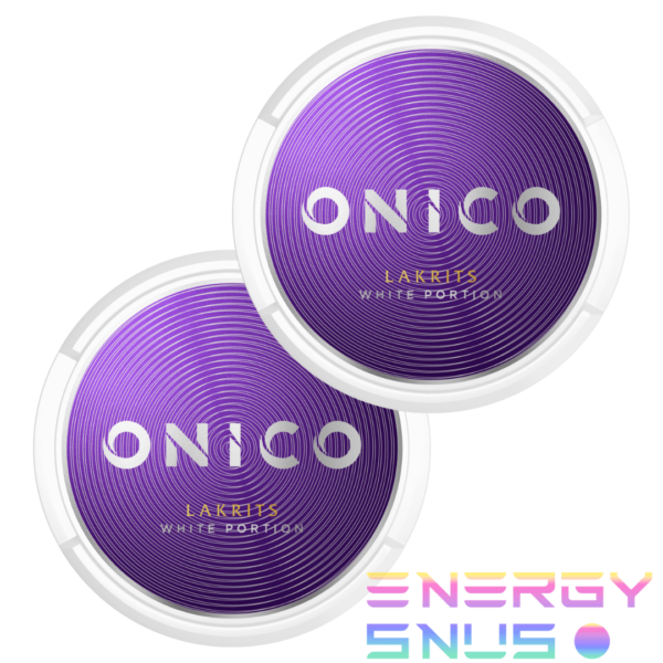Onico Lakrits White Portion Double Pack