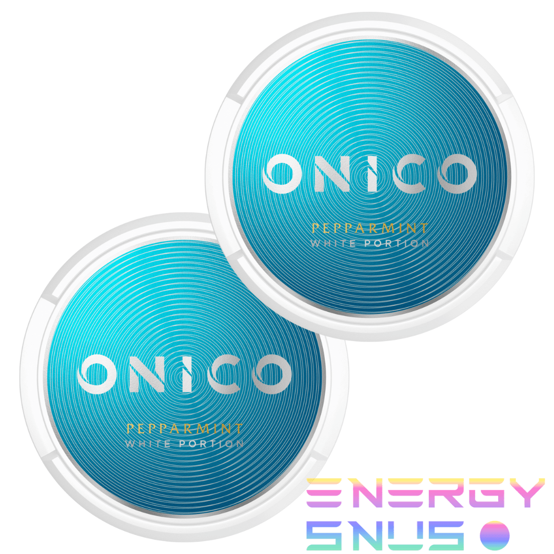Onico Peppermint White Portion Double Pack