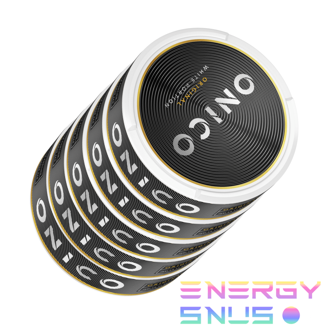 Onico White Nicotine Free Snus 5pack