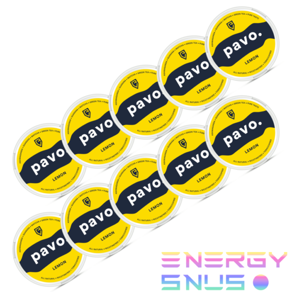 PAVO Lemon Snus 10pack