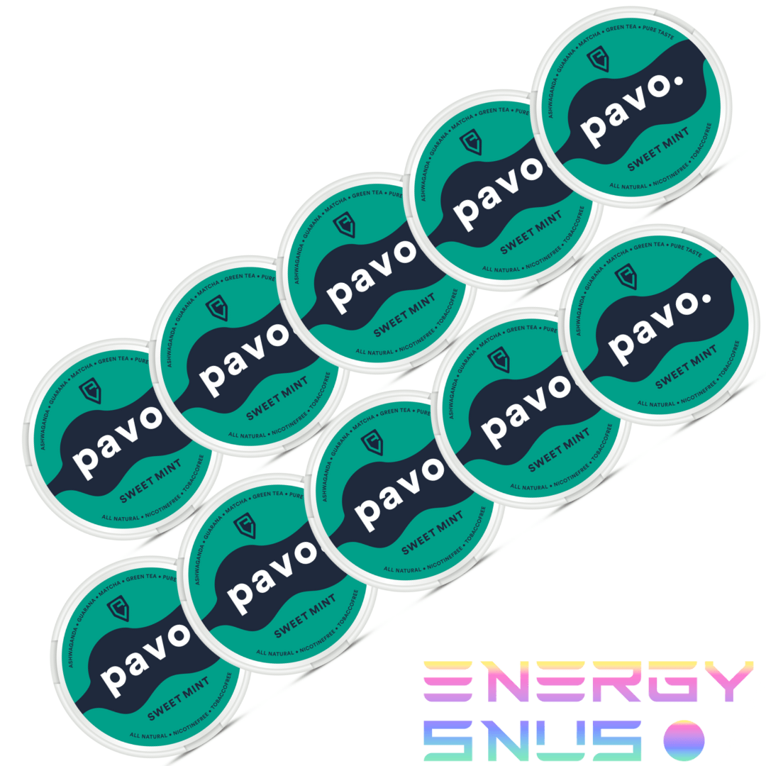PAVO Sweet Mint Snus 10pack