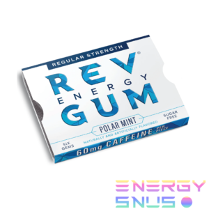 Rev Energy Gum POLAR MINT REGULAR STRENGTH