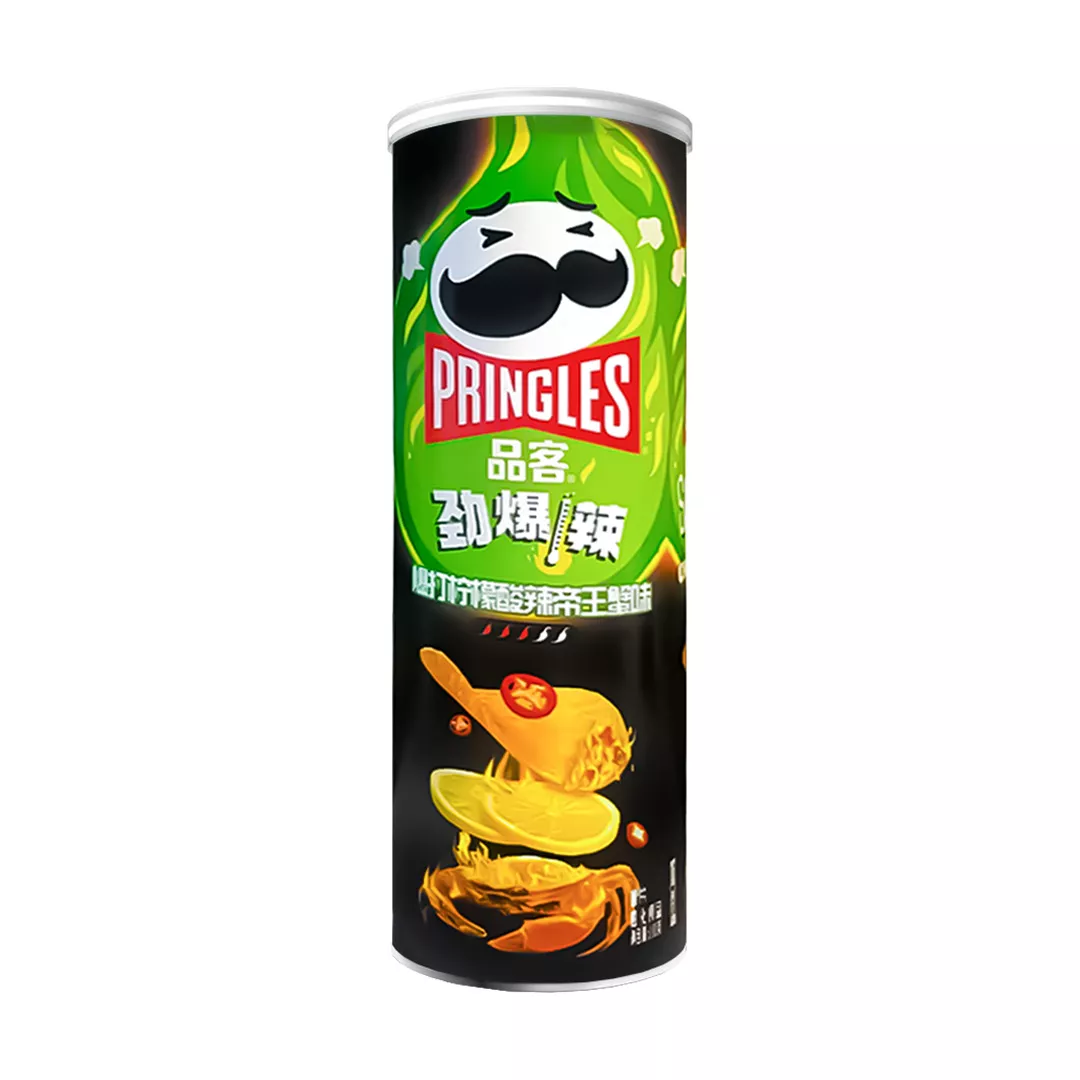 PRINGLES CHILI LEMON CRAB, 110g