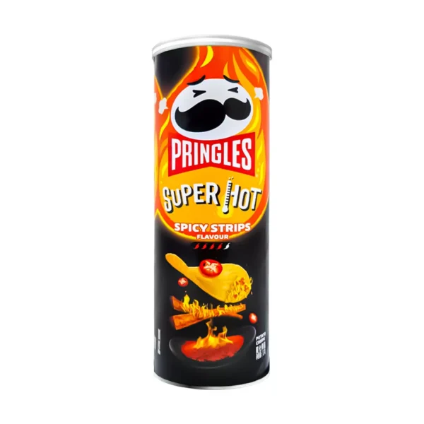 PRINGLES SPICY STRIPS, 110g