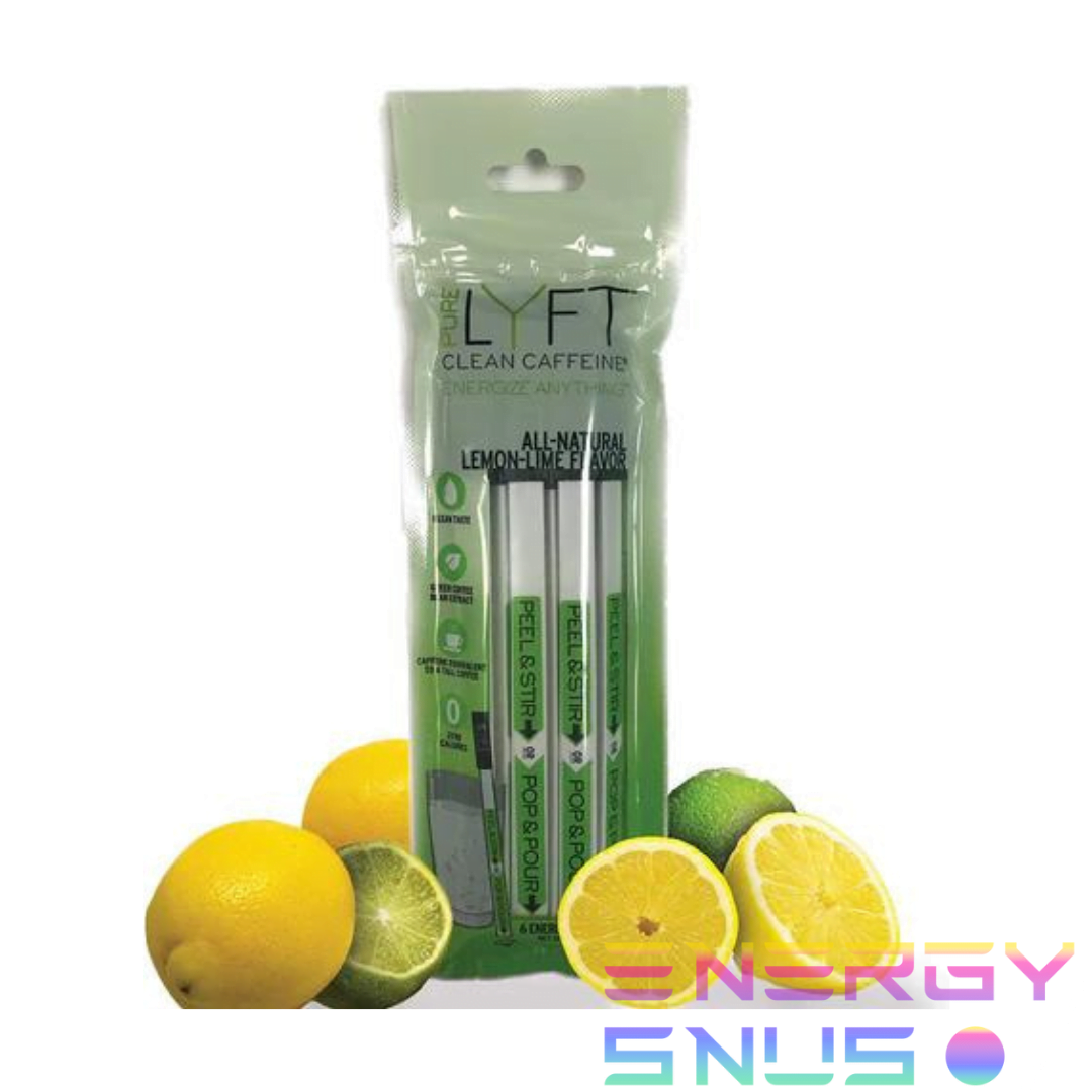 Pure LYFT, Clean Caffeine, All Natural Lemon Lime
