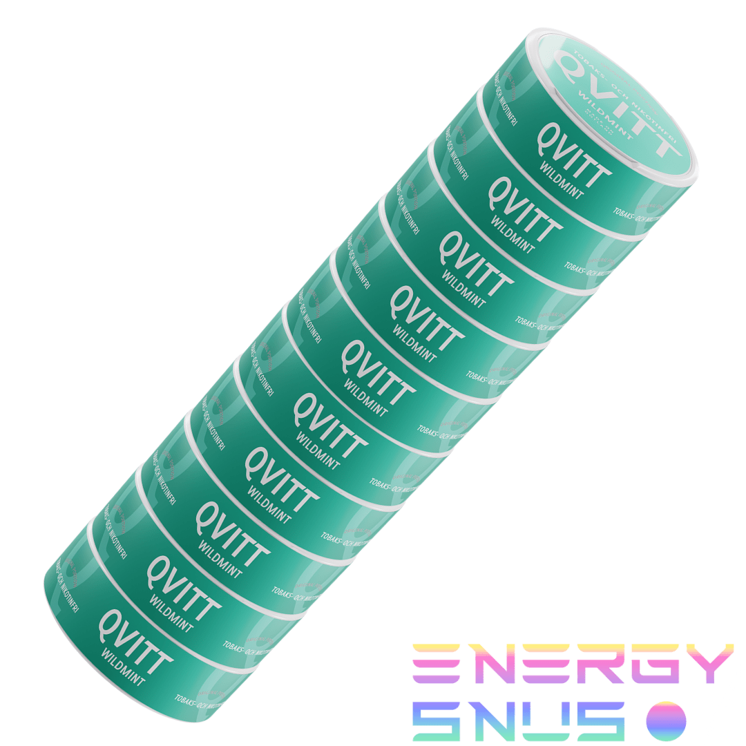 QVITT Wild Mint Portion Snus 10pack