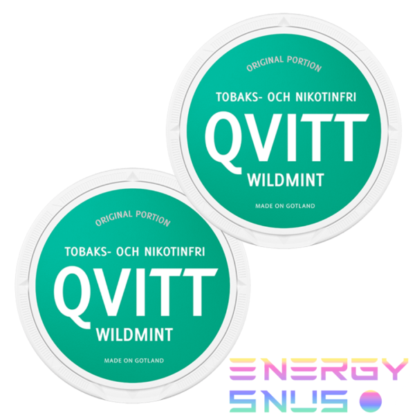 QVITT WildMint Original Portion Double Pack