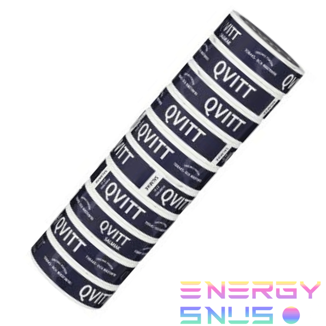 Qvitt Salmiak Portion Snus 10pack