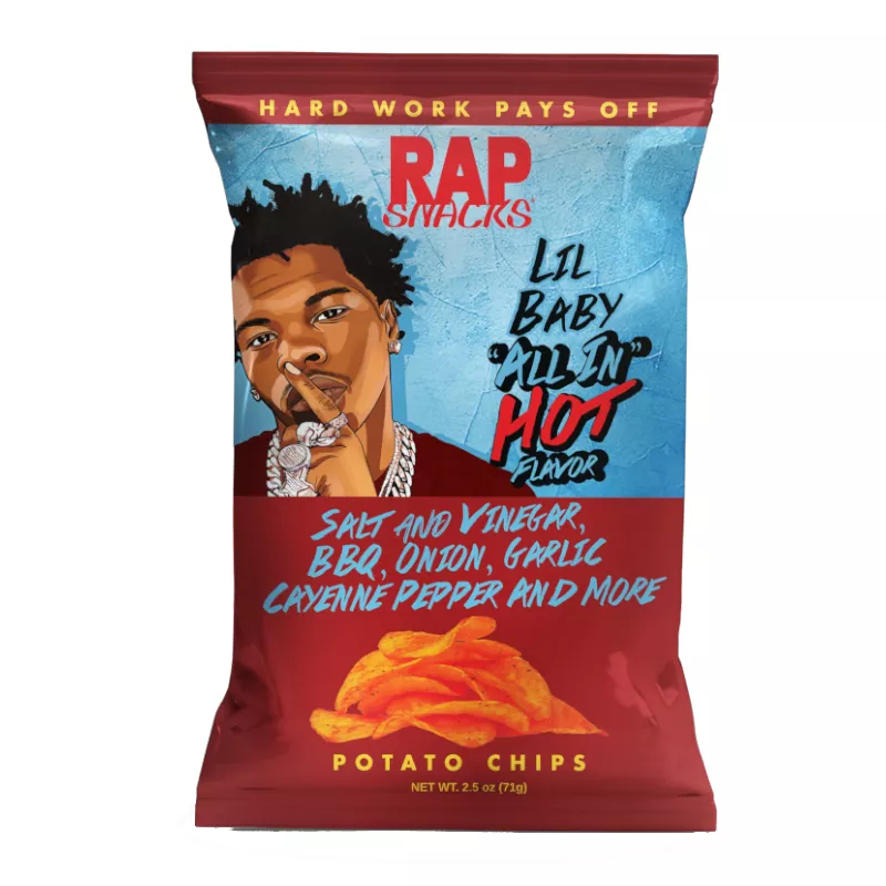RAP SNACKS LIL BABY "ALL IN" HOT 71g