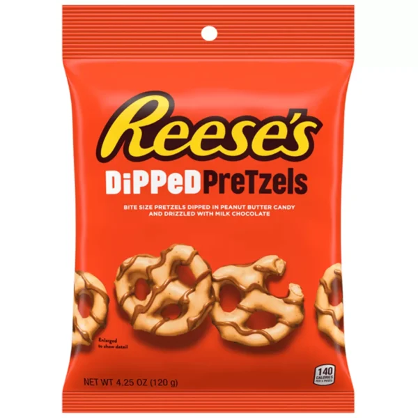 REESE'S DIPPED PRETZELS, 120g