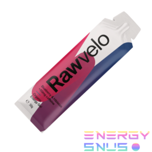 Raw Velo Blueberry and Hibiscus Energy Gel with 50mg Natural Caffeine
