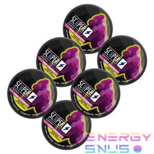 SCOOPER Energy Cool Grapefruit Extra Strong 80mg 6pack