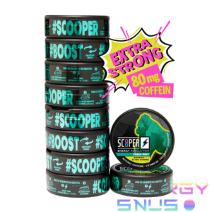 SCOOPER Energy Fresh Mint Extra Strong 80mg 10pack