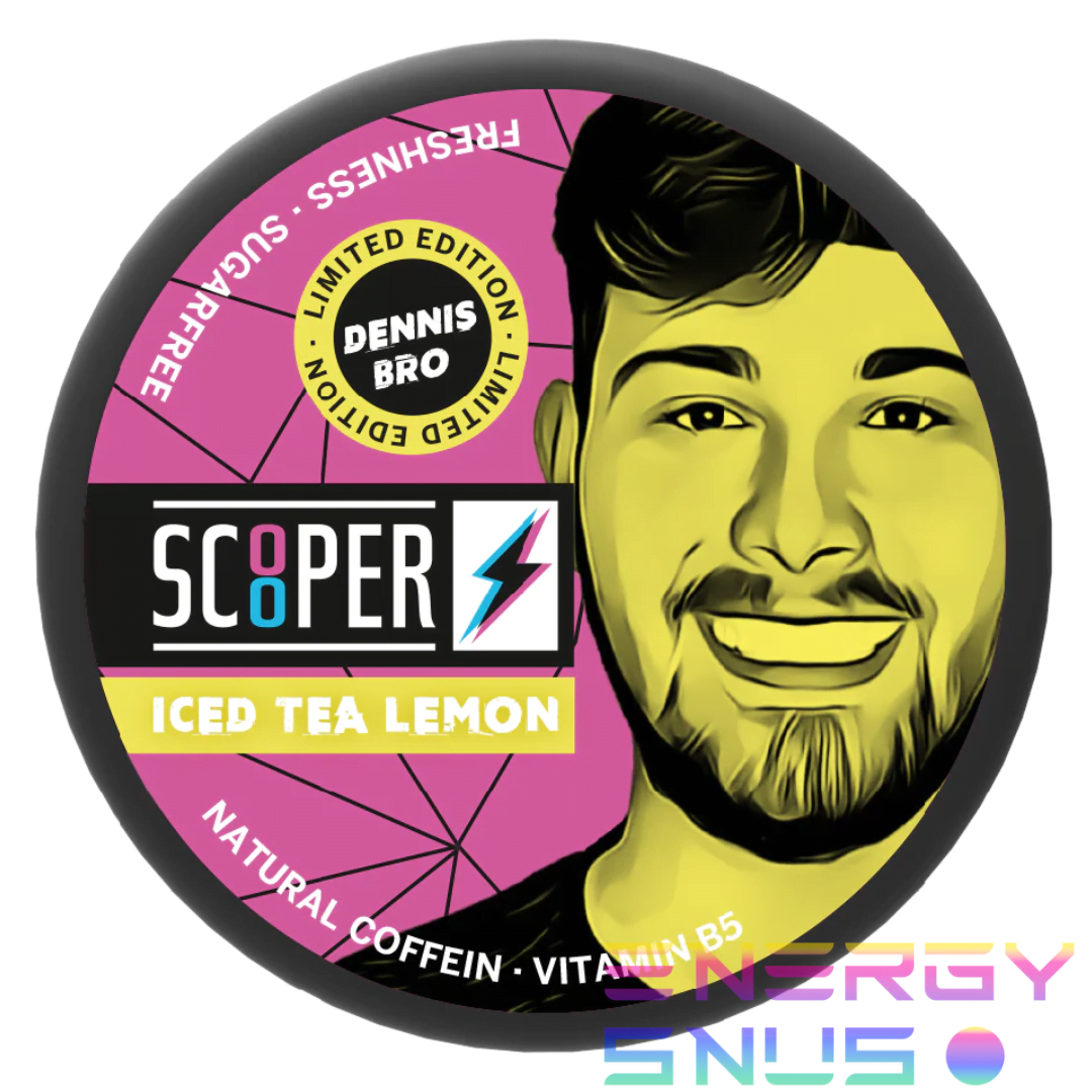 SCOOPER Energy Iced Tea Lemon