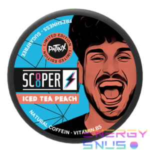 SCOOPER Energy Iced Tea Peach