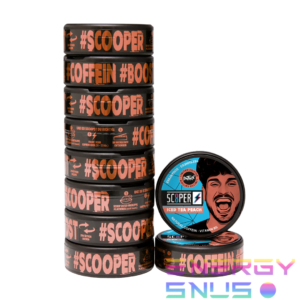 SCOOPER Energy Iced Tea Peach Snus 10pack