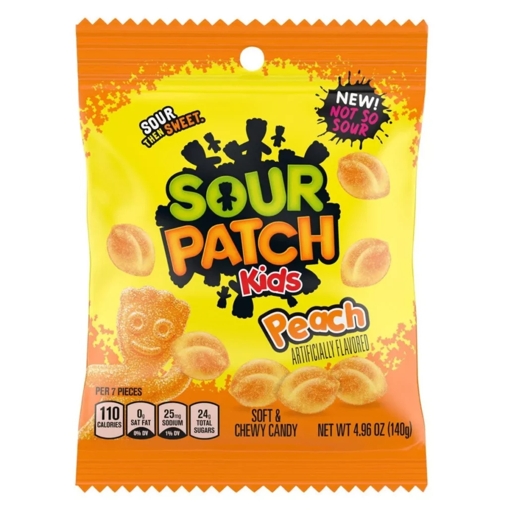 SOUR PATCH KIDS PEACH 101g