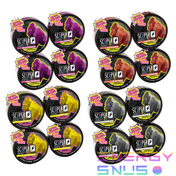 Scooper Energy GYM Booster Mixpack