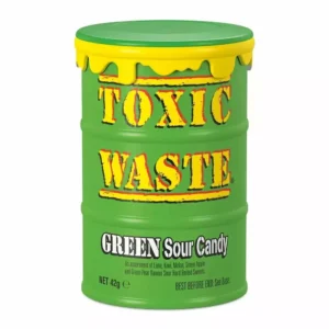 Sour candies TOXIC WASTE (GREEN DRUM), 42g