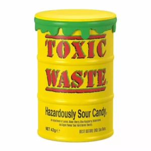 Sour candies TOXIC WASTE (YELLOW DRUM), 42g