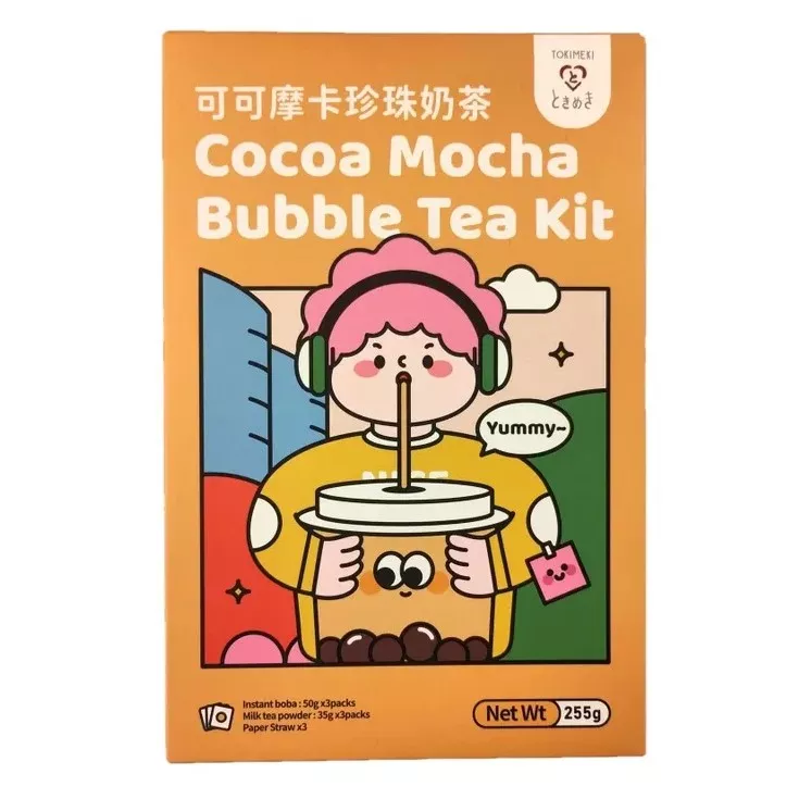 TOKIMEKI COCOA MOCHA Bubble tea set, 255g