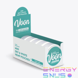 VOON Cool Spearmint Mini All White CBD Pocuhes 5pack