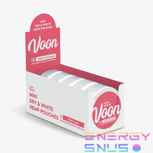 VOON Pink Grape Mini All White CBD Pouches 5pack