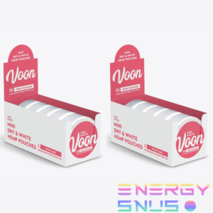 VOON Pink Grape Mini All White CBD Snus Pouches 10pack