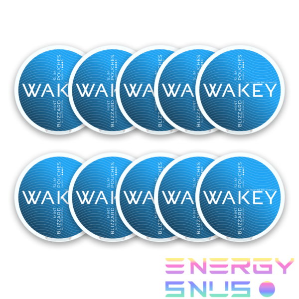 WAKEY Blizzard Mint Snus 10pack