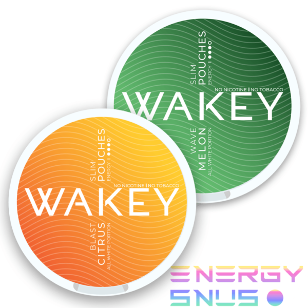 Wakey Energy Pouches Tropical Duo Pack