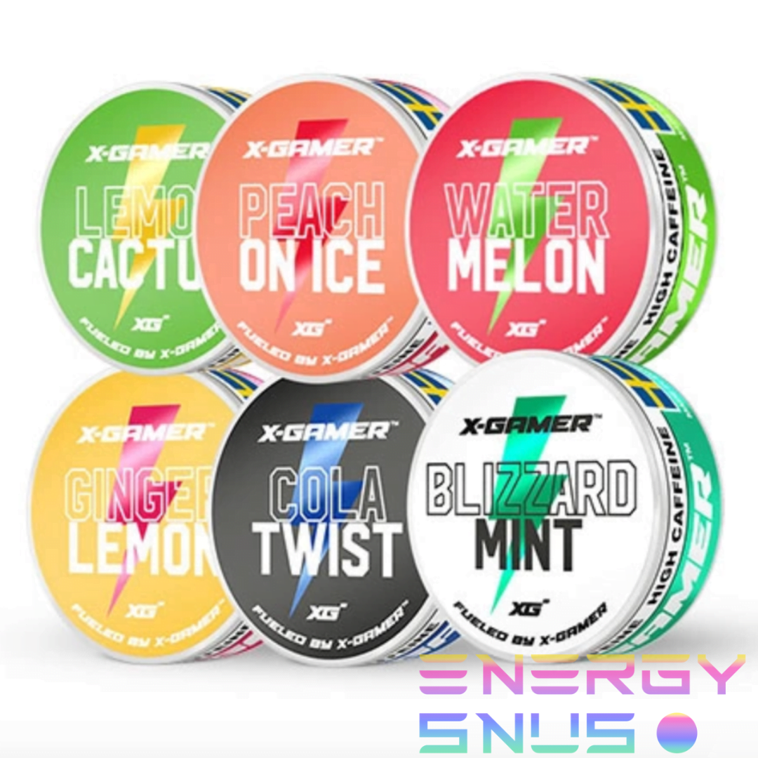 X-GAMER Energy Pouches Test Package