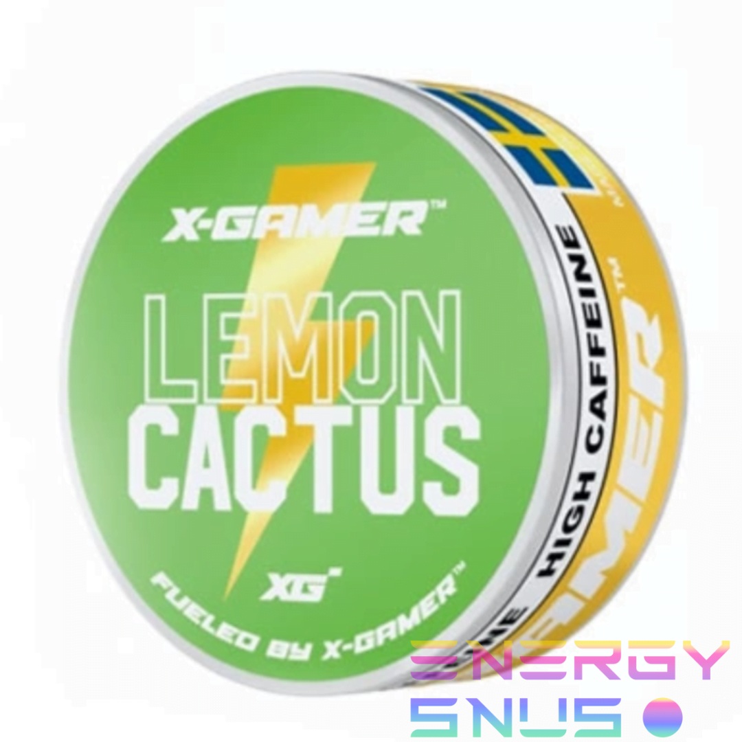 X-Gamer Energy Pouch - Lemon & Cactus