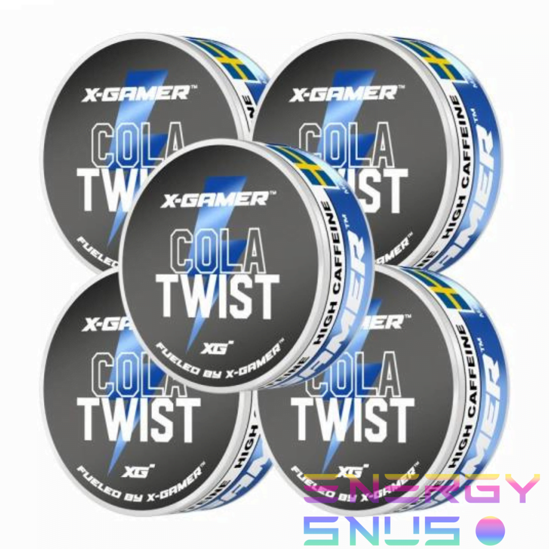 X Gamer Energy Pouches Cola Twist 5Pack