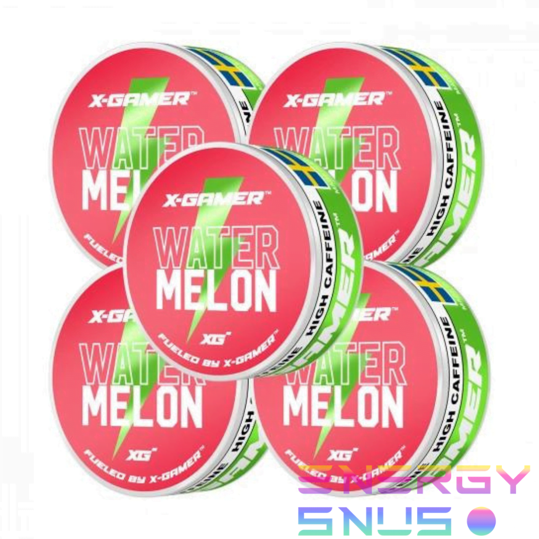 X Gamer Energy Pouches Watermelon 5Pack