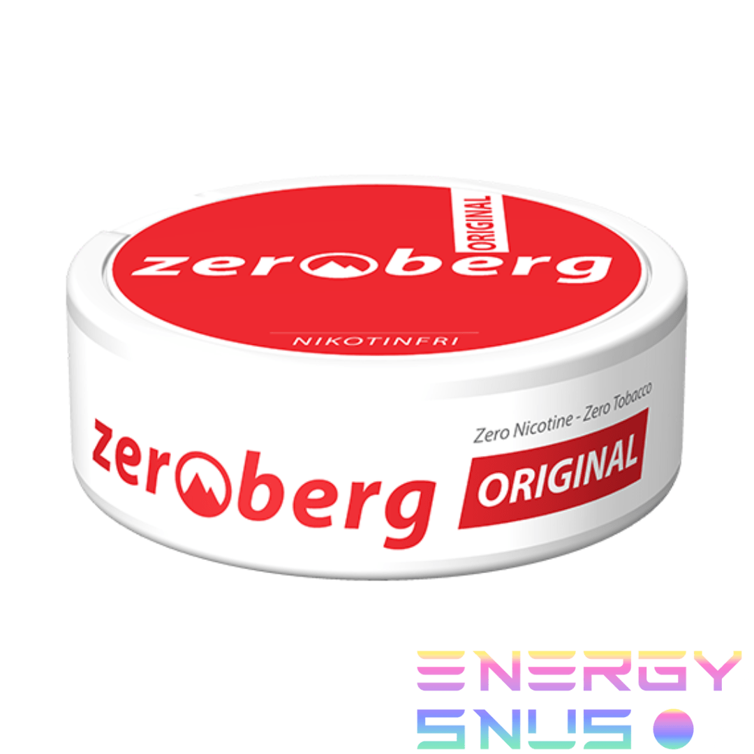 Zeroberg Original nicotine free snus