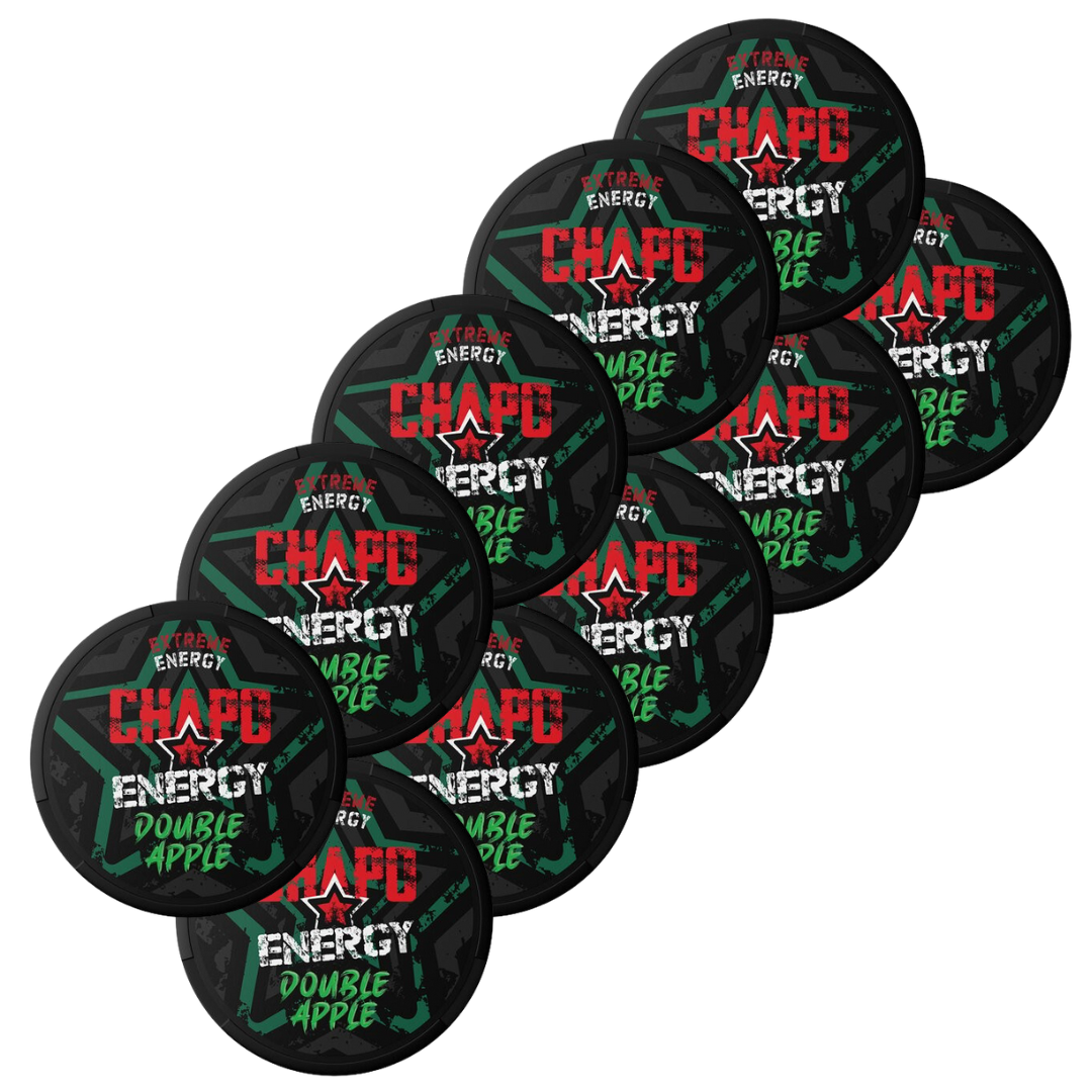 CHAPO ENERGY Double Apple 10pack