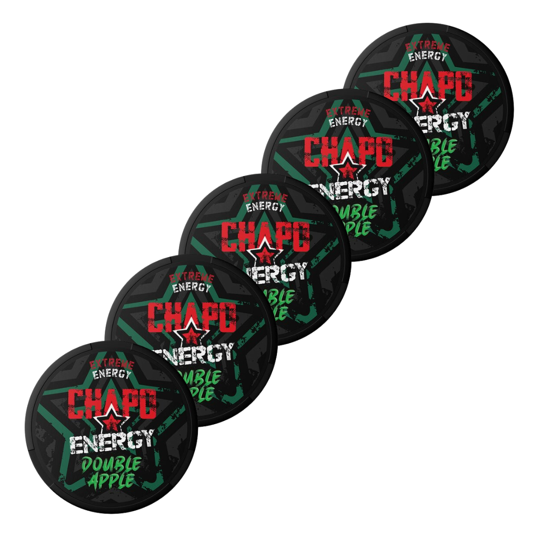 CHAPO ENERGY Double Apple 5pack