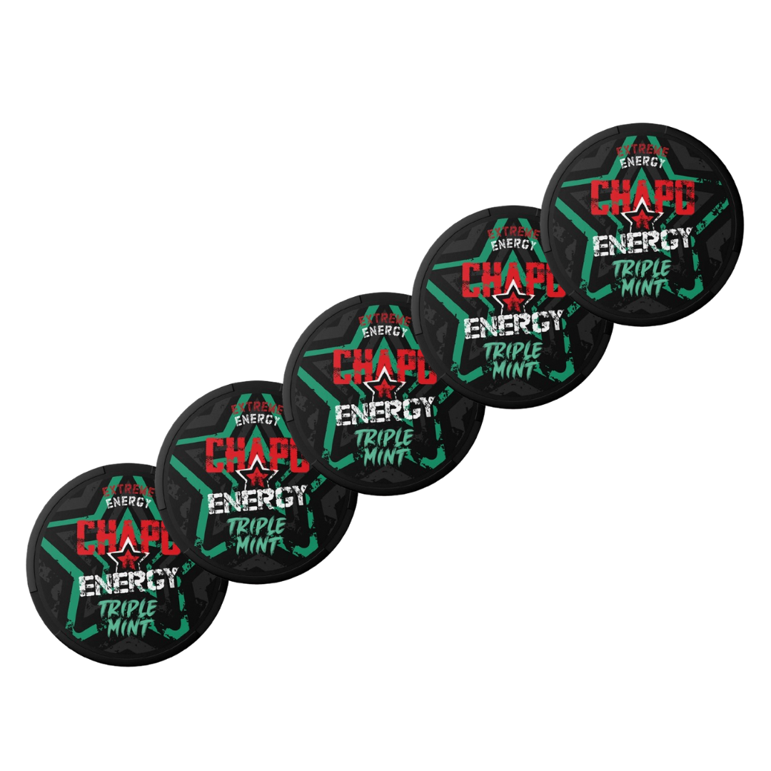 Chapo Energy Triple Mint 5pack