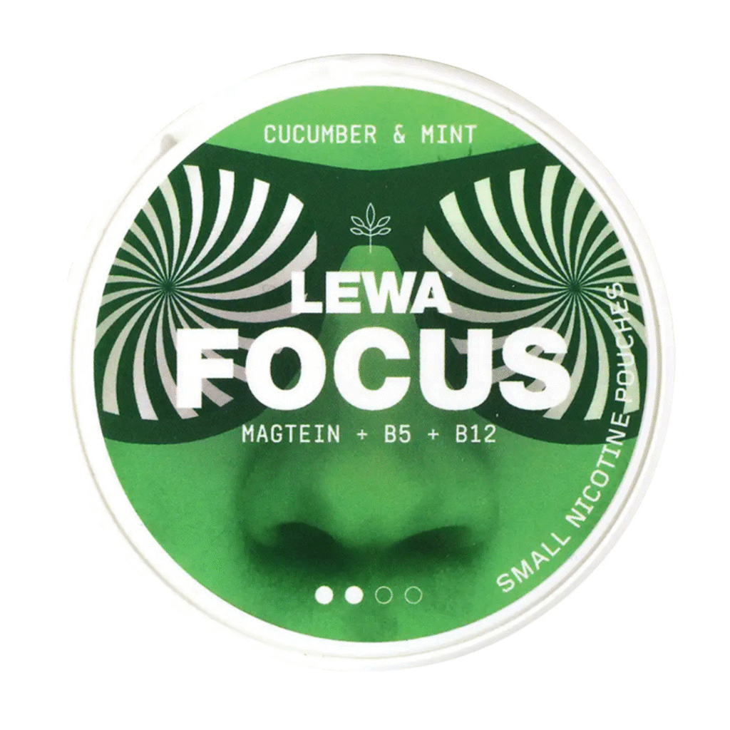 LEWA FOCUS CUCUMBER MINT ENERGY POUCHES