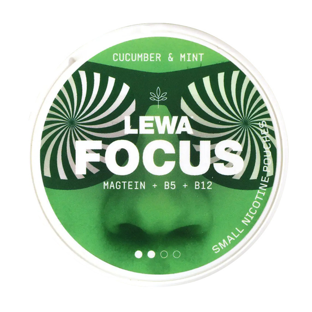 LEWA FOCUS CUCUMBER MINT ENERGY POUCHES