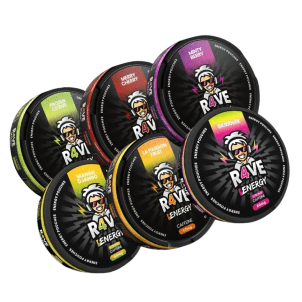 R4VE ENERGY POUCHES MEGA Mixpack 6