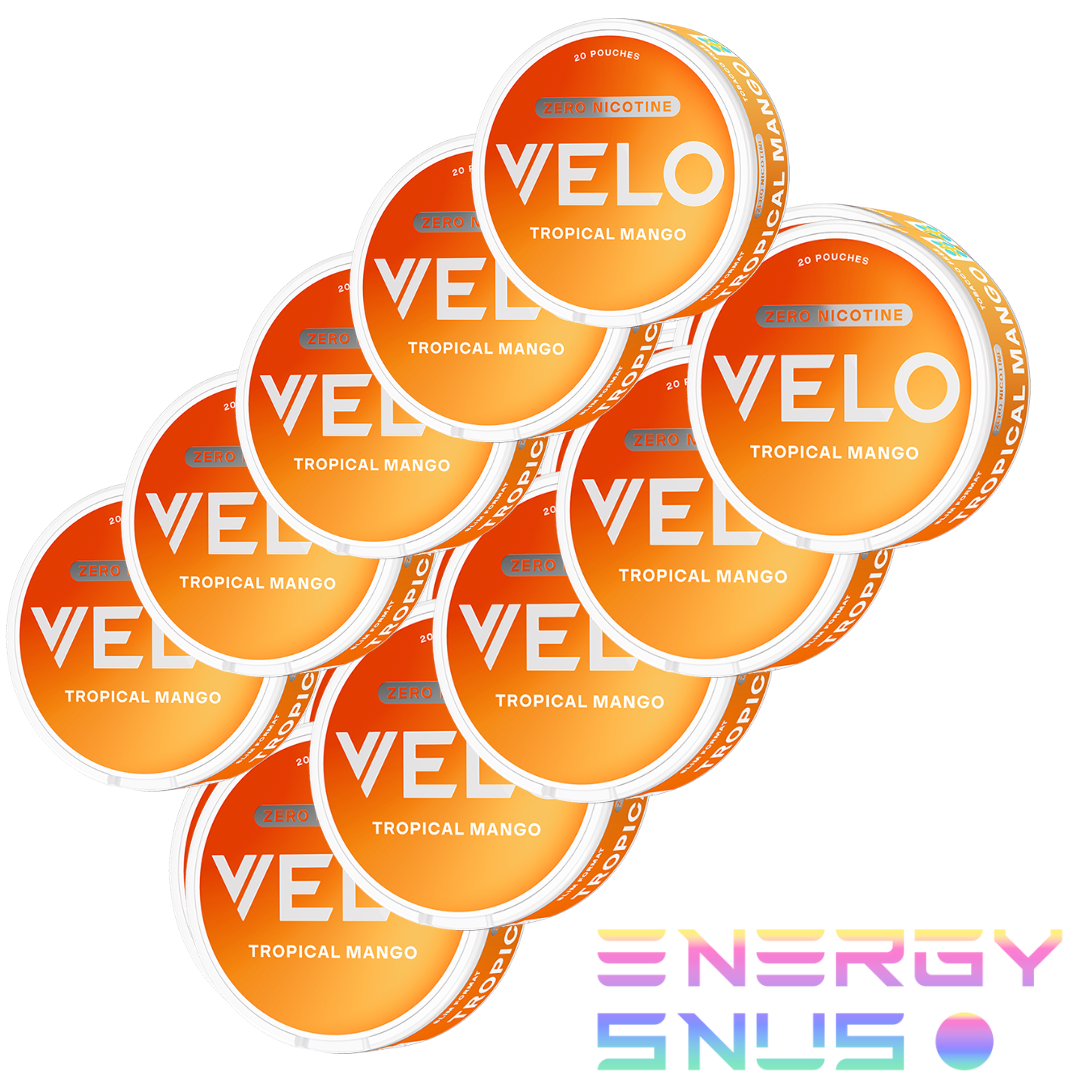 VELO Tropical Mango Zero 10pack