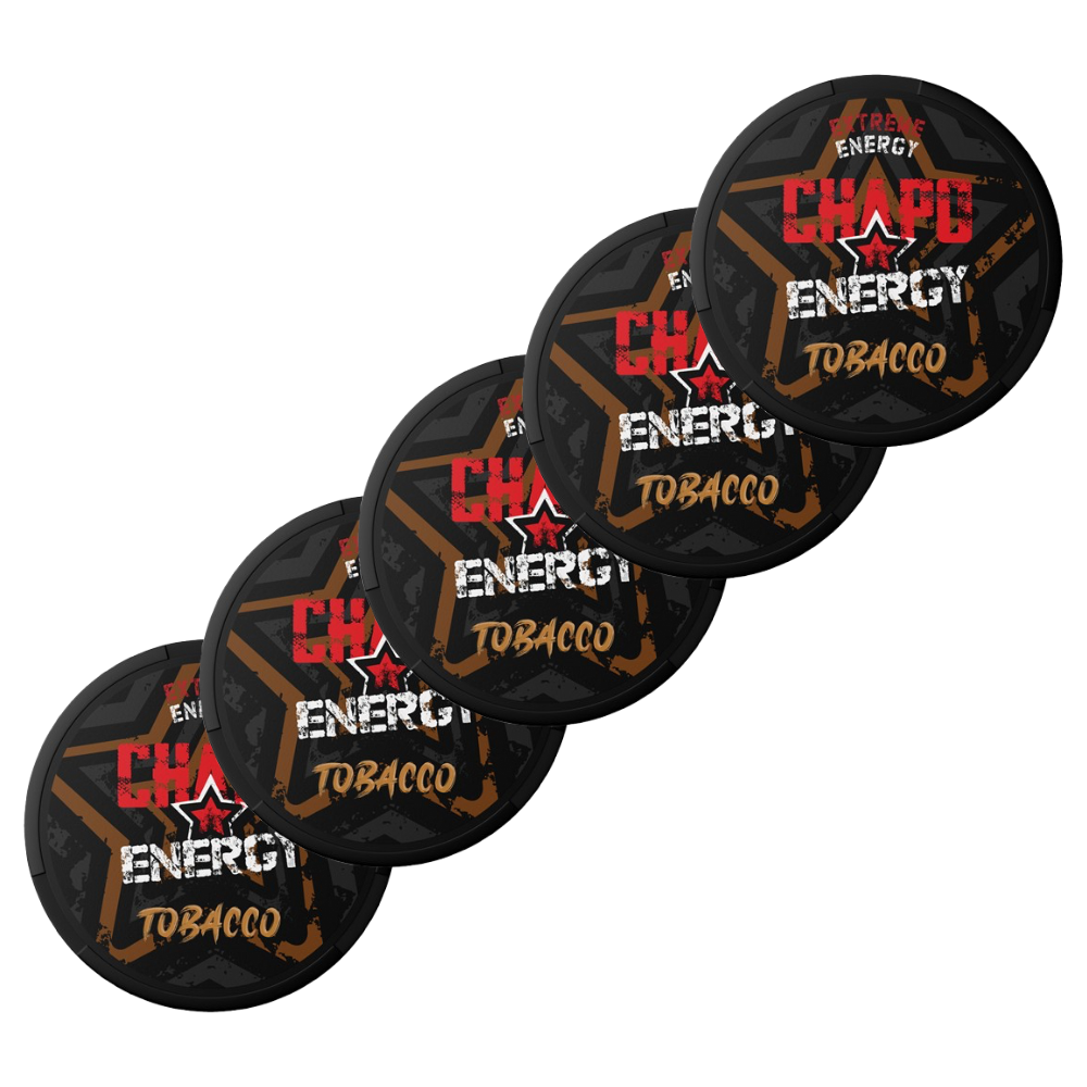 CHAPO ENERGY Tobacco 5pack