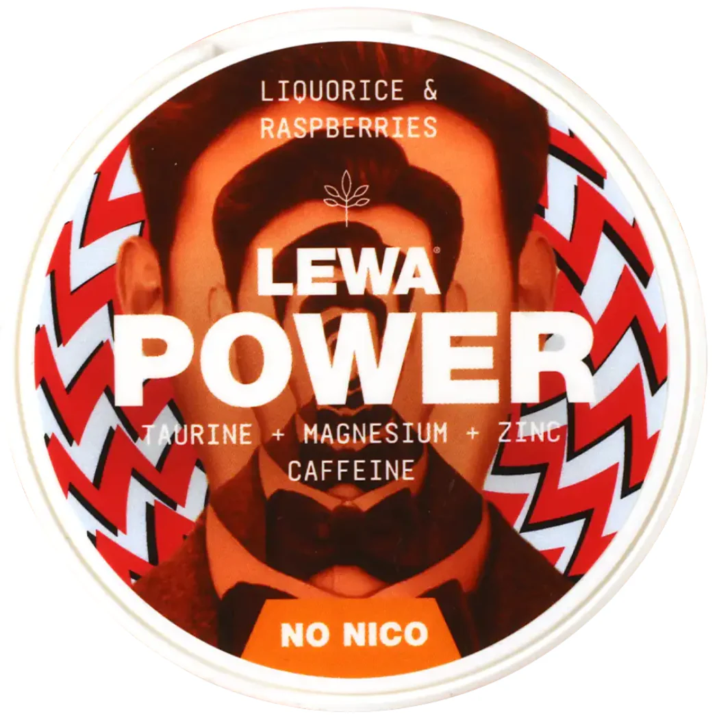 LEWA POWER LIQUORICE & RASPBERRIES