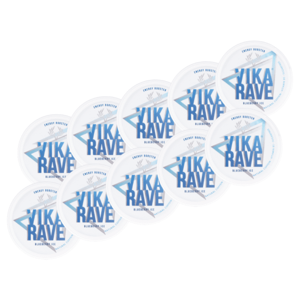 VIKA RAVE BLUEBERRY ICE 10pack